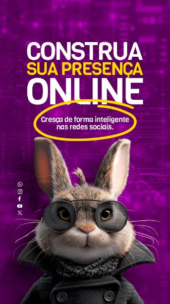STORY - MARKETING DIGITAL - CONSTRUA SUA PRESENÇA ONLINE