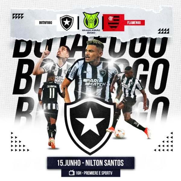 FLYER ESPORTIVO BRASILEIRÃO BOTAFOGO