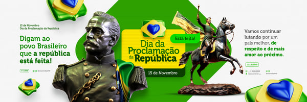 SOCIAL MEDIA PROCLAMAÇÃO DA REPÚBLICA 15 DE NOVEMBRO