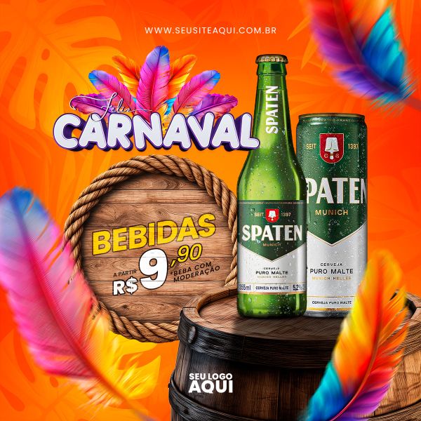 Carnaval | Carnival | Festa | Psd Editável