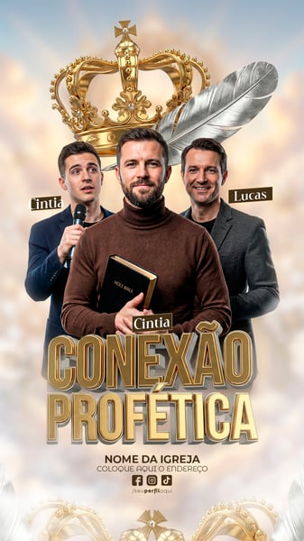 STORY FLYER IGREJA CULTO GOSPEL SOCIAL MEDIA PSD EDITÁVEL 01