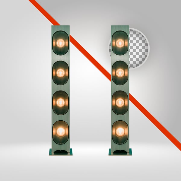 REFLETOR SPOT LÂMPADA PARA PALCO DE SHOW  BARRA PARA POSTER DE EVENTO EM PNG COM FUNDO TRANSPARENTE