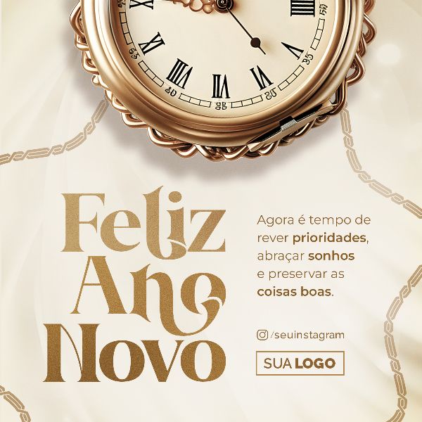 SOCIAL MEDIA - ANO NOVO FELIZ 2024 - NEW YEAR HAPPY 2024 - 21 FEED QUADRADO