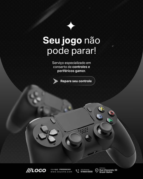 ASSISTÊNCIA TÉCNICA AUTORIZADA ELETRÔNICOS E ACESSÓRIOS SOCIAL MEDIA PSD EDITÁVEL 5