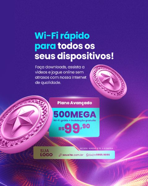 SOCIAL MEDIA - PROVEDOR DE INTERNET - WI-FI RÁPIDO