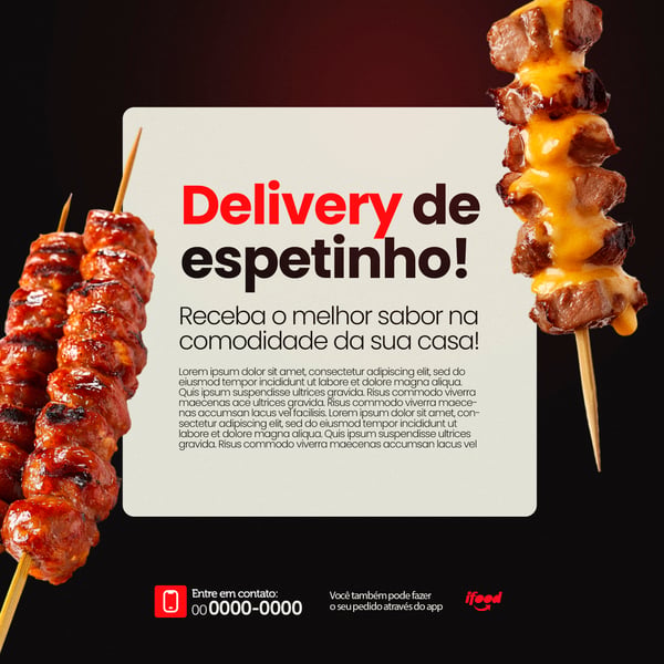 ESPETINHO - DELIVERY DE ESPETINHO