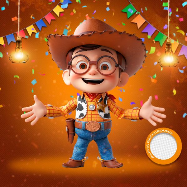 MASCOTES DE FESTA JUNINA MODELO 131