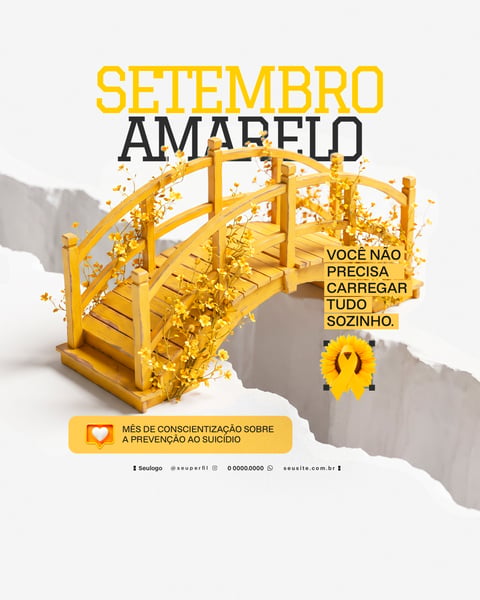 CAMPANHA SETEMBRO AMARELO FLYER SOCIAL MEDIA 4