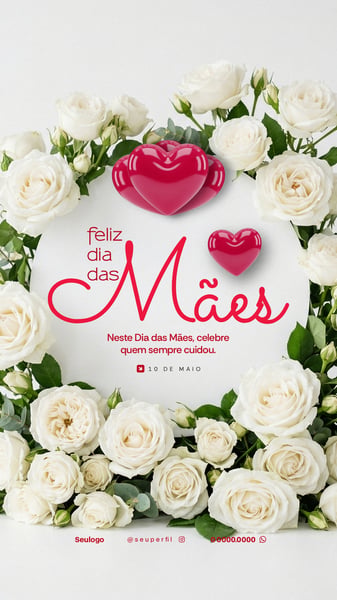 DIA DAS MÃES STORY FLYER PSD 12