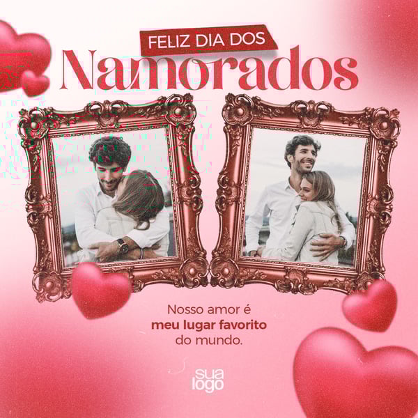 DIA DOS NAMORADOS PSD EDITÁVEL 1