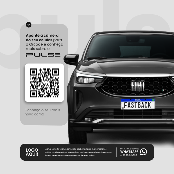 SOCIAL MEDIA CONCESSIONÁRIA - PULSE QR CODE