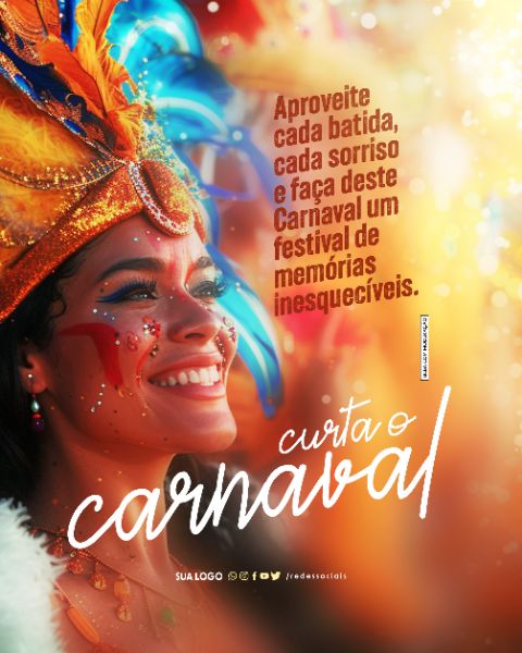 SOCIAL MEDIA - CARNAVAL - APROVEITE CADA BATIDA