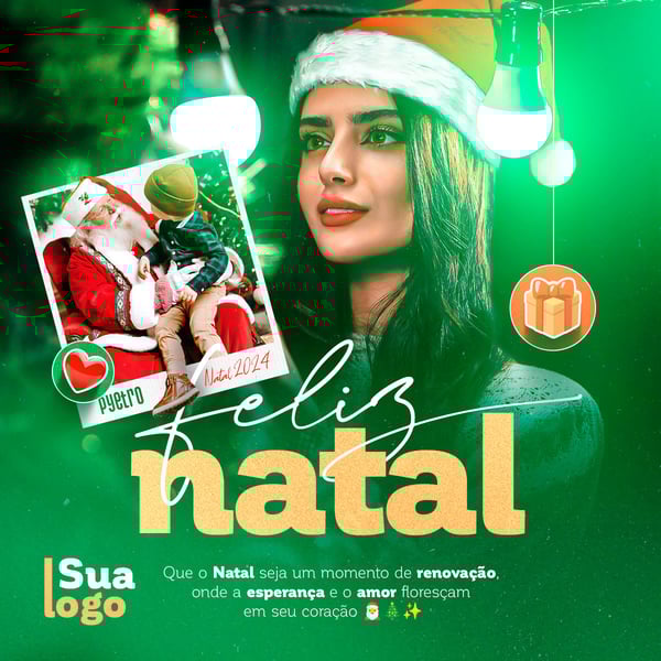 NUU SOCIAL MEDIA FELIZ NATAL FEED QUE O NATAL SEJA UM MOMENTO DE REMNOVAÇÃO