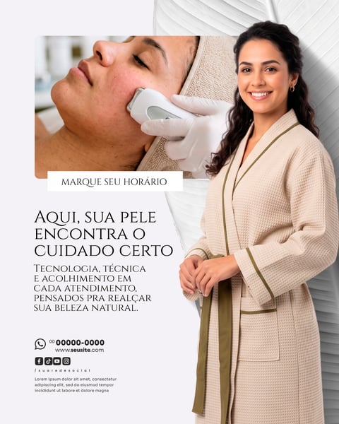 CLÍNICA ESTÉTICA SOCIAL MEDIA PSD EDITÁVEL 9