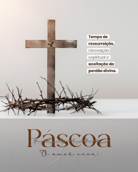 PÁSCOA SOCIAL MEDIA POST FEED VERTICAL