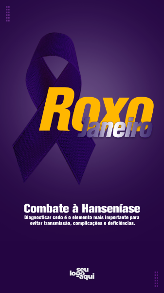 JANEIRO ROXO - STORIES, ARTE EDITÁVEL, SOCIAL MEDIA, IMAGEM INCLUSA