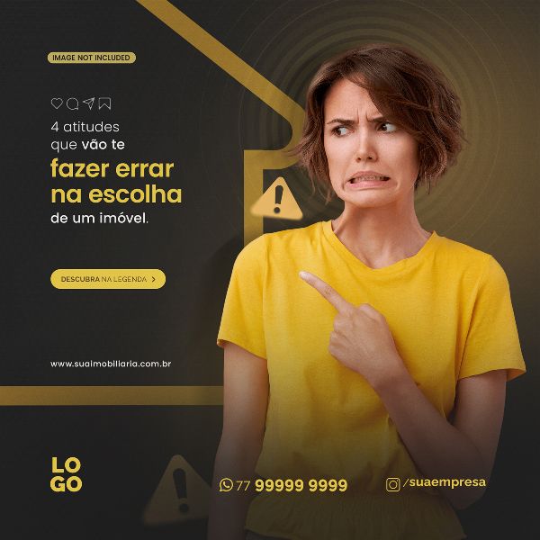 FAZER ERRAR NA ESCOLHA DE UM IMÓVEL - IMOBILIÁRIA