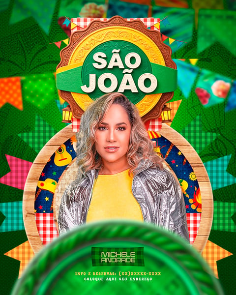 FLYER PARA EVENTOS 2026 SÃO JOÃO 02 FEED