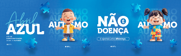 ABRIL AZUL - MÊS DE CONSCIENTIZAÇÃO SOBRE O AUTISMO CARROSSEL