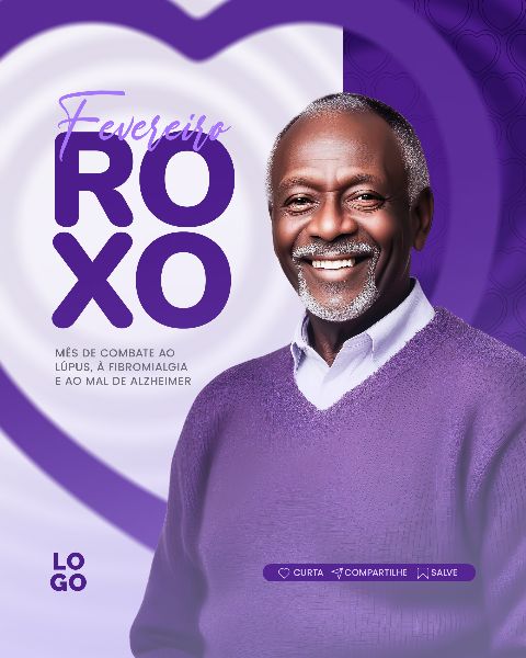CAMPANHA | FEVEREIRO ROXO -  SOCIAL MEDIA