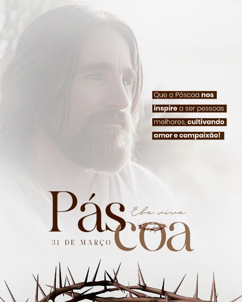 PÁSCOA SOCIAL MEDIA POST FEED VERTICAL