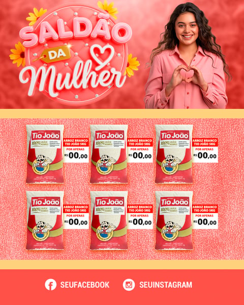 CAMPANHA PARA LOJAS DIA DA MULHER 01