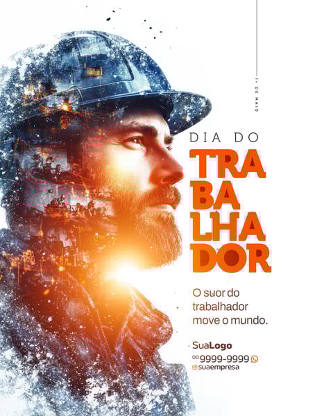SOCIAL MEDIA DIA DO TRABALHADOR