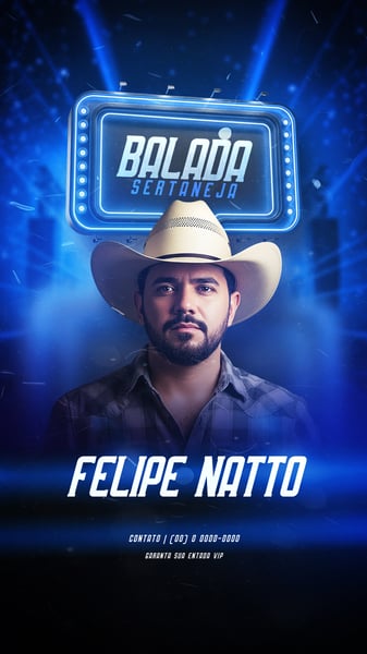 FLYER EVENTOS ARTISTAS SHOWS FESTA - SOCIAL MEDIA PSD EDITÁVEL 12