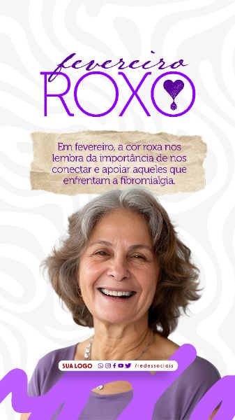 STORY - FEVEREIRO ROXO - CONECTAR E APOIAR