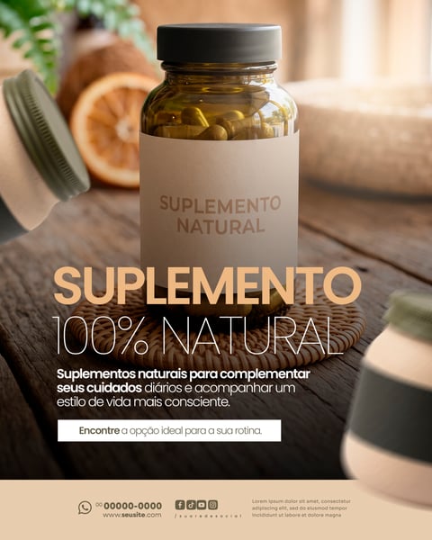 LOJA DE PRODUTOS NATURAIS SOCIAL MEDIA PSD EDITÁVEL 5