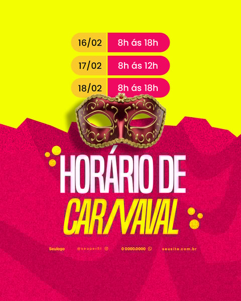 CHEGOU O CARNAVAL PSD 7