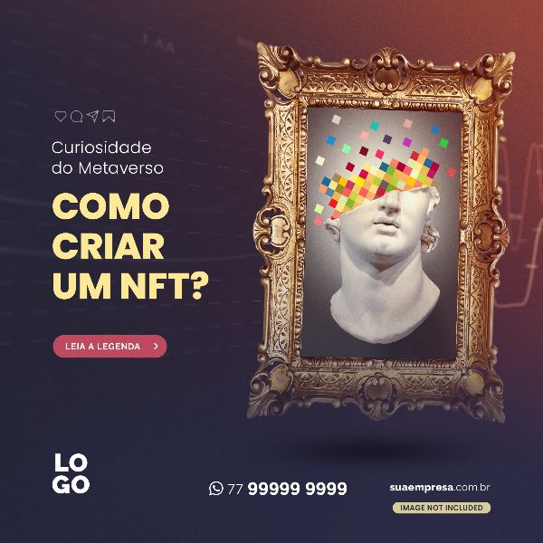 COMO CRIAR UM NFT - SOCIAL MEDIA CRIPTOMOEDAS