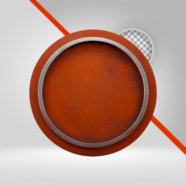 CIRCULO DE METAL PARA TEXTO, ELEMENTO PNG, PLACA METÁLICA, PARA FLYERS DE EVENTO, RUSTICO, VINTAGE, ELIPSE, RODA, 3D