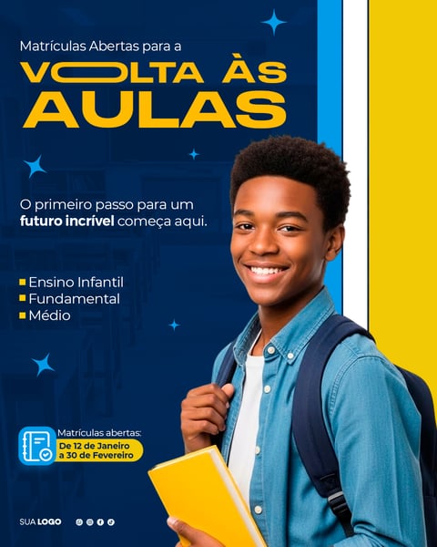 MATRÍCULAS ABERTAS | VOLTA ÀS AULAS