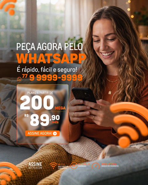 Social Media PROVEDOR DE INTERNET FEED PSD EDITÁVEL 10