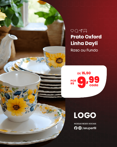 SOCIAL MEDIA - LOJA DE UTILIDADES DE R$ 10,00