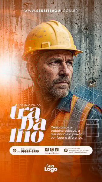 STORY 1 DE MAIO DIA DO TRABALHO SOCIAL MEDIA PSD EDITÁVEL 13