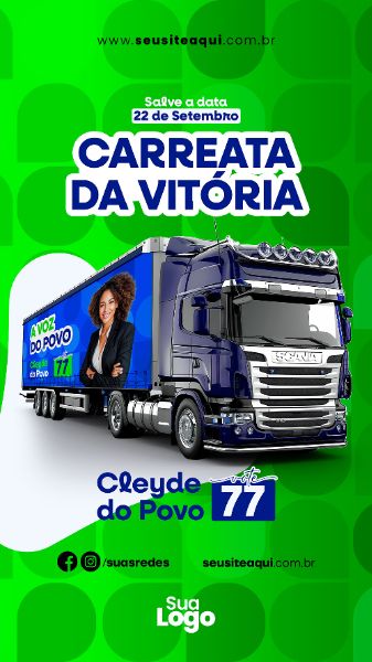 STORY - CAMPANHA POLITICA - SOCIAL MEDIA | PSD EDITÁVEL