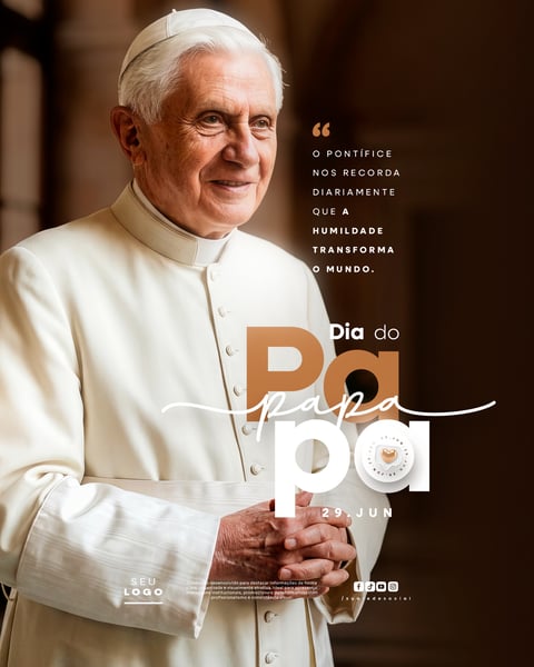 DIA DO PAPA 29 DE JUNHO SOCIAL MEDIA PSD EDITÁVEL 5