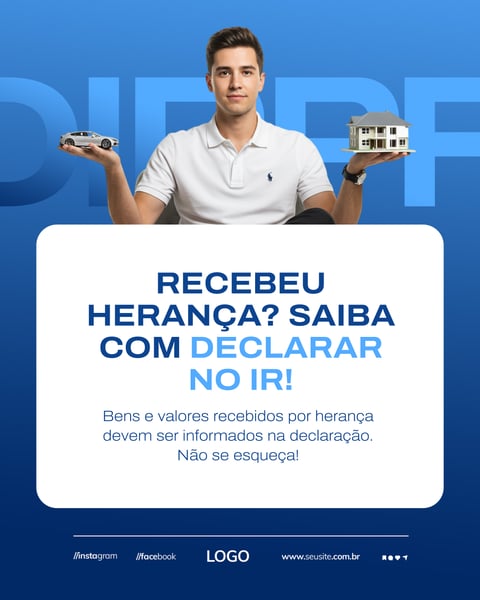 DECLARAÇÃO DO IMPOSTO DE RENDA - HERANÇA