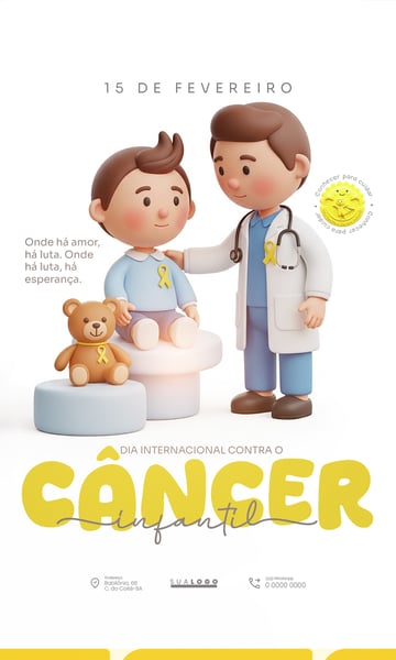 Dia internacional do combate ao câncer infantil