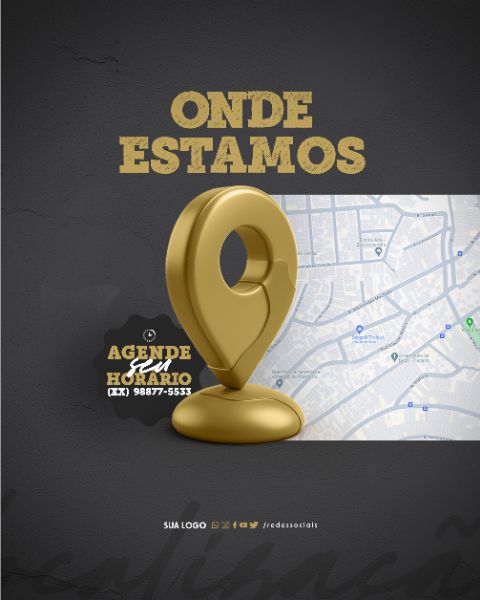 SOCIAL MEDIA - BARBEIRO - NOSSA LOCALIZAÇÃO