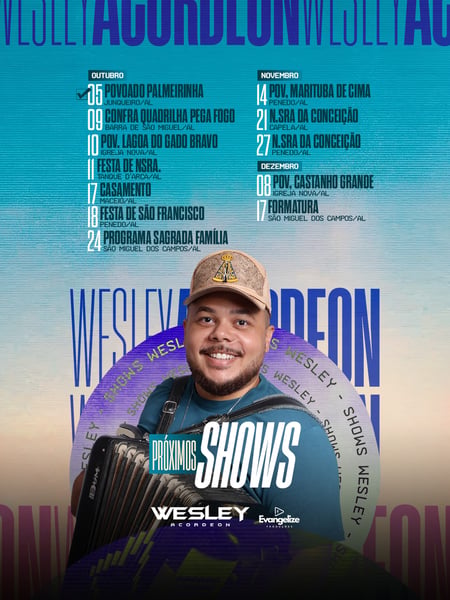 SHOWS - WESLEY ACORDEON