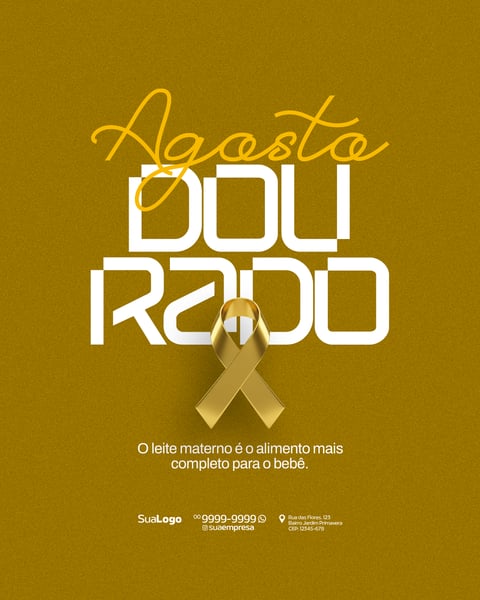 SOCIAL MEDIA AGOSTO DOURADO CAMPANHA 2