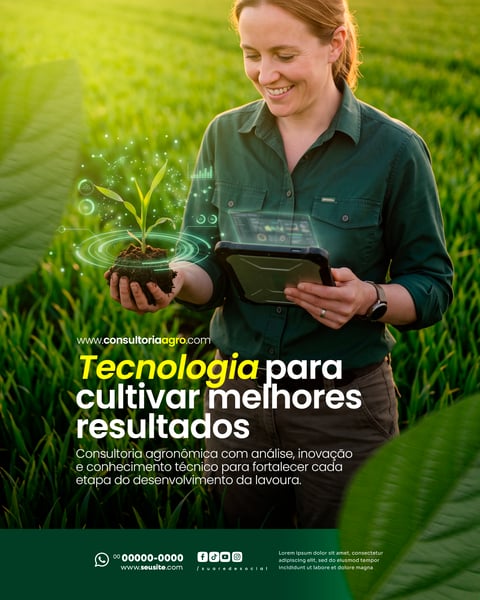 Consultoria agronômica SOCIAL MEDIA PSD EDITÁVEL 5