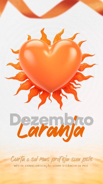 DEZEMBRO LARANJA 02 - MÊS DE CONSCIENTIZAÇÃO SOBRE O CÂNCER DE PELE
