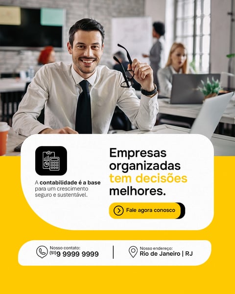 CONTABILIDADE EMPRESAS ORGANIZADAS SOCIAL MEDIA PSD EDITÁVEL