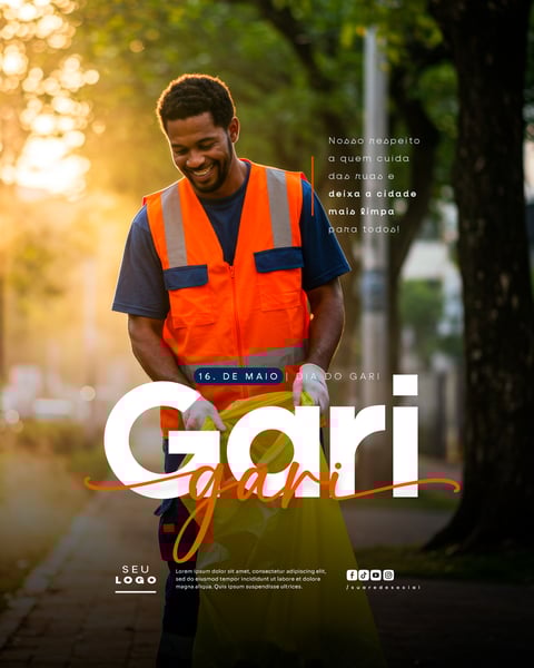 DIA DO GARI 16 DE MAIO SOCIAL MEDIA FEED EDITÁVEL 6