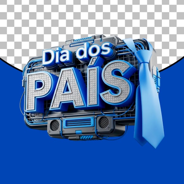 SELO 3D  DIA DOS PAIS