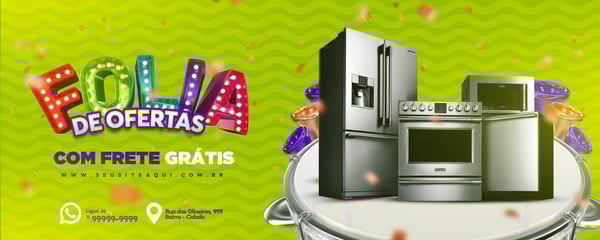 POST SUPERMERCADO CARNAVAL FOLIA DE OFERTAS BANNER